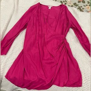 H&M Satin Pink Dress